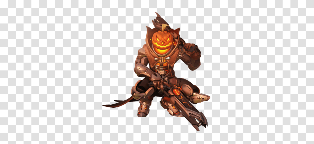 Pumpkin Reaperfrom Best Overwatch Halloween Skins List, Toy, Dish, Meal, Food Transparent Png