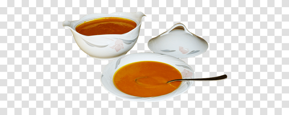 Pumpkin Soup Food, Bowl, Dish, Meal Transparent Png