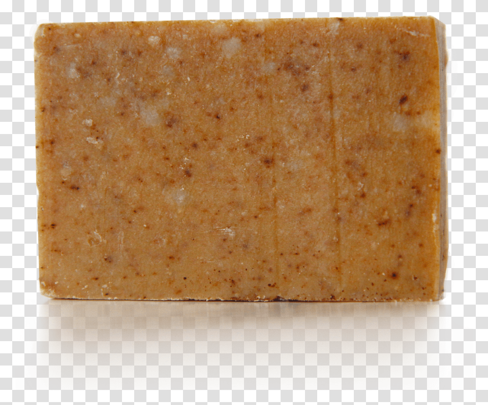 Pumpkin Spice Latte Soap Front Of Naked Bar Panela, Bread, Food, Cracker Transparent Png