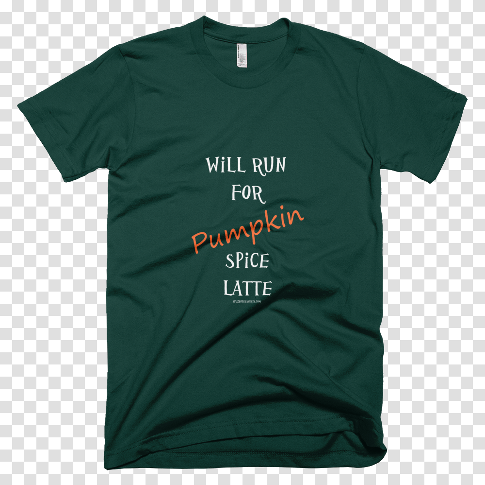 Pumpkin Spice Latte T Shirt, Apparel, T-Shirt Transparent Png