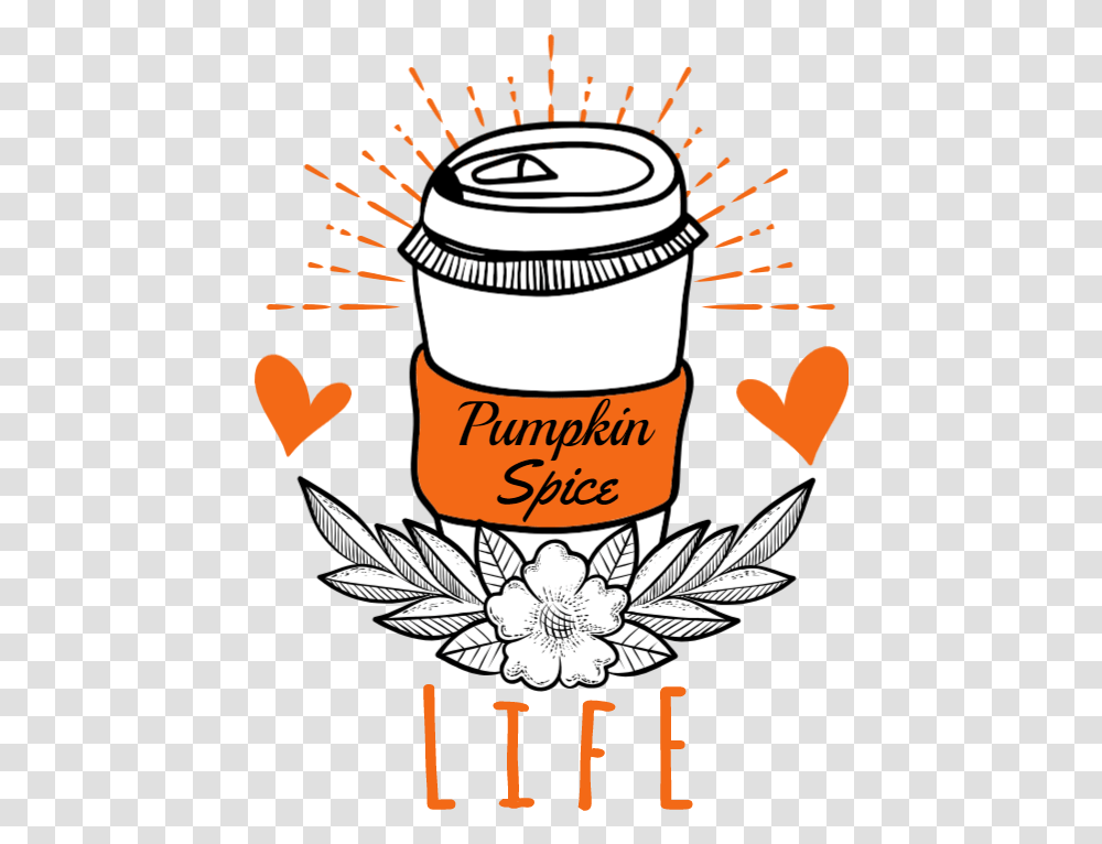 Pumpkin Spice Life Pumpkin Spice Clipart, Glass, Alcohol, Beverage, Drink Transparent Png