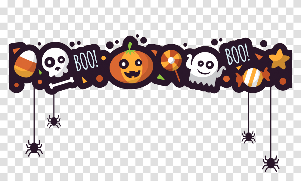 Pumpkin Vector Background Halloween Border, Plant, Angry Birds, Pac Man Transparent Png