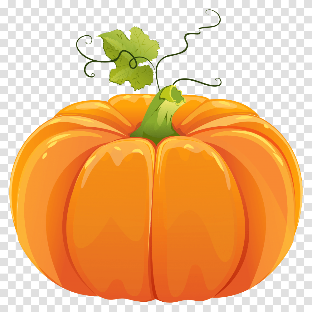 Pumpkin, Vegetable, Plant, Food, Produce Transparent Png