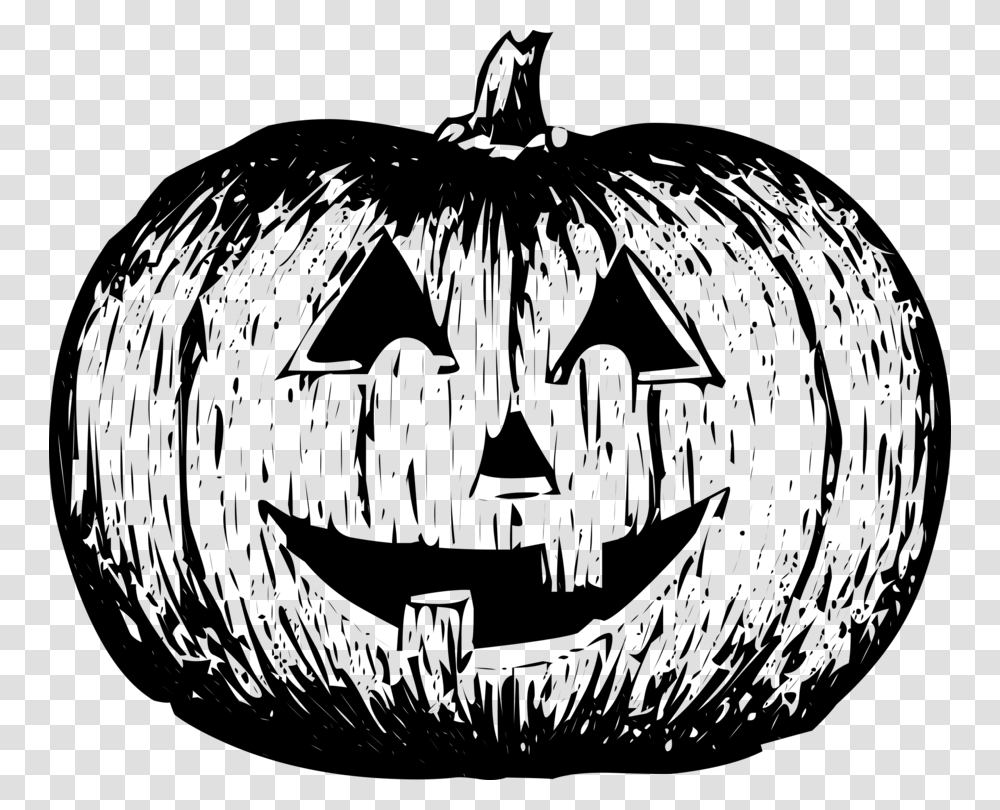 Pumpkins Black And White, Gray, World Of Warcraft Transparent Png