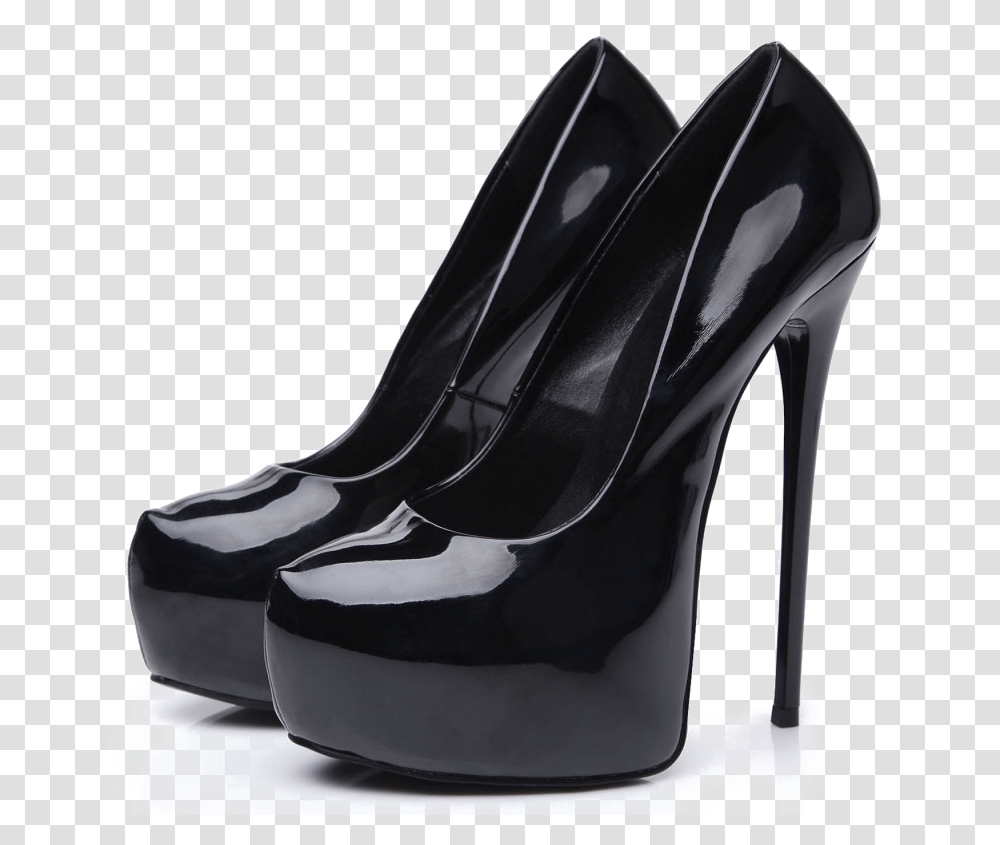 Pumps Heels High Quality Image Black High Heels, Apparel, Shoe, Footwear Transparent Png