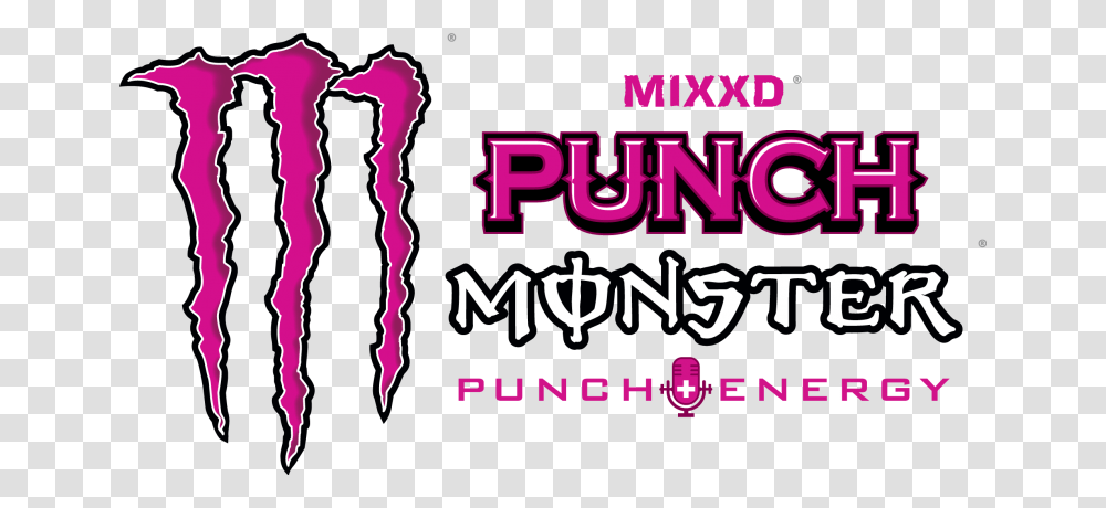 Punch Monster Energy, Purple, Alphabet, Paper Transparent Png