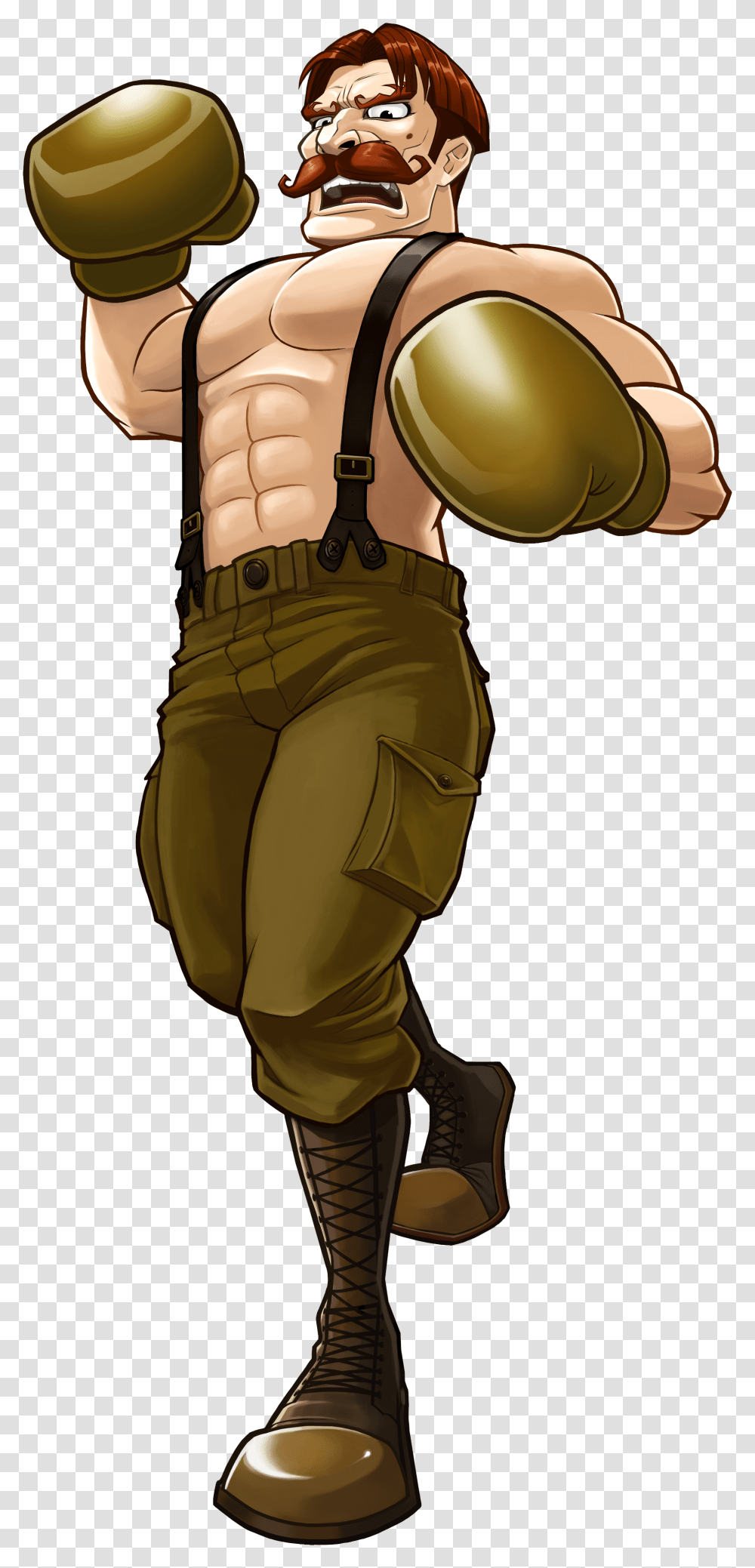 Punch Out Characters Von Kaiser, Person, Costume, Brass Section Transparent Png