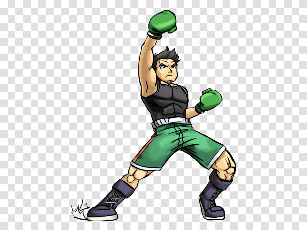 Punch Out Video Game Characters Lil Mac, Person, Sport, Hand, People Transparent Png
