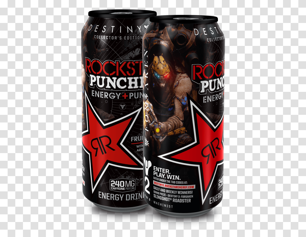 Punched Machinist Energy Shot, Tin, Can, Alcohol, Beverage Transparent Png
