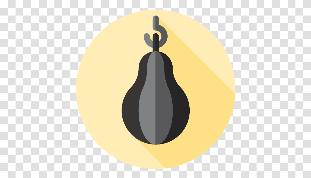 Punching Bag Boxer Icon Illustration, Plant, Pear, Fruit, Food Transparent Png