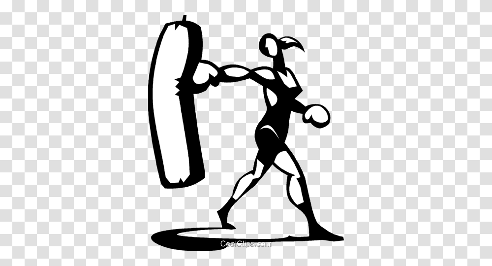 Punching Bag Cliparts Free Download Clip Art, Person, Human, Stencil, Silhouette Transparent Png