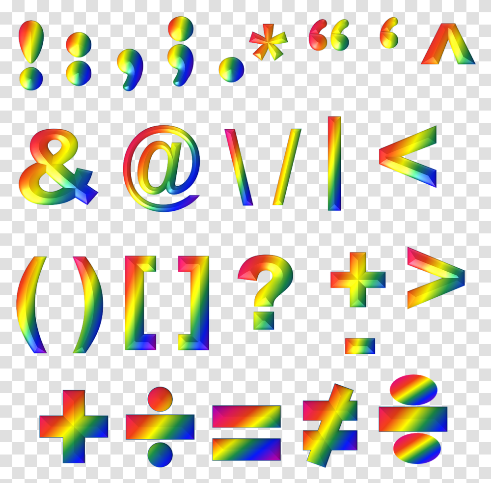 Punctuation Symbols 3d Free Photo 3d Noktalama Iaretleri, Alphabet, Number, Ampersand Transparent Png
