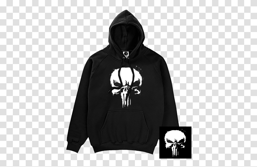 Punisher Hoodie, Apparel, Sweatshirt, Sweater Transparent Png