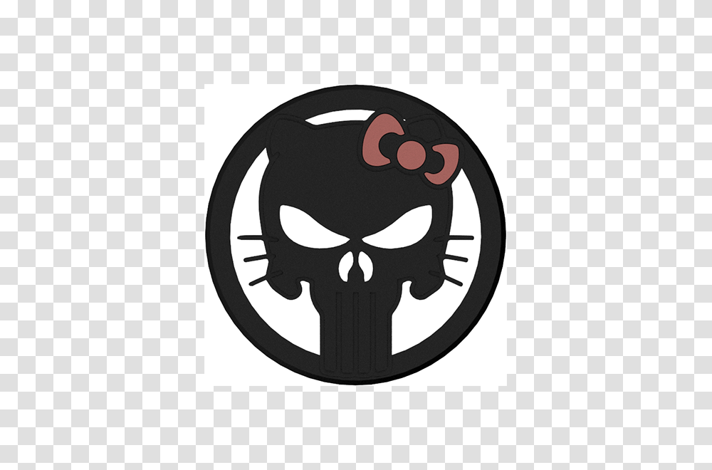 Punisher Kitty Skull Krushers, Logo, Rug, Animal Transparent Png
