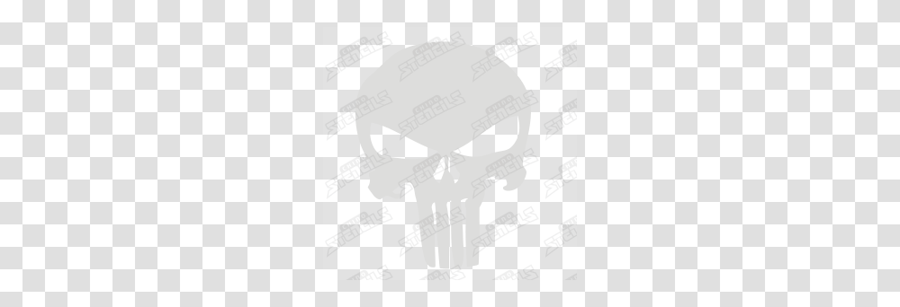 Punisher Logo Chino Stencils, Plot, Plan, Diagram Transparent Png