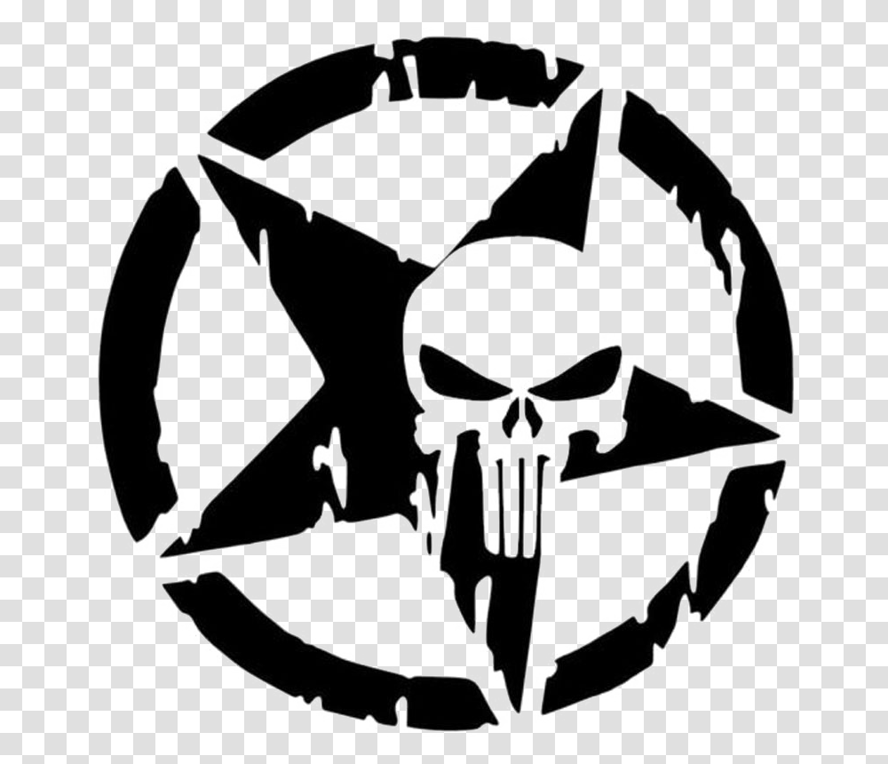Punisher Logo Image, Stencil, Sunglasses, Accessories Transparent Png