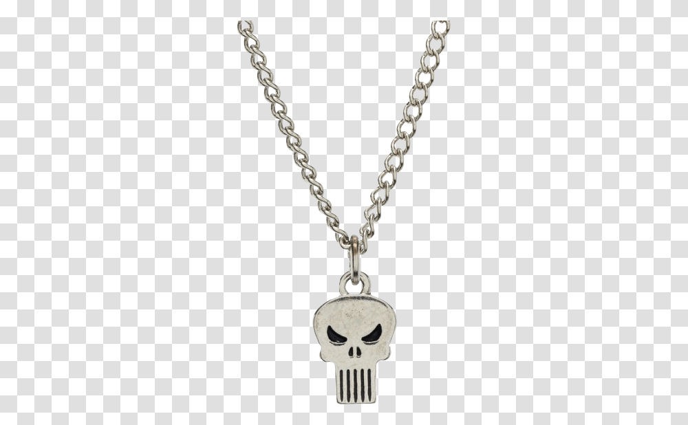 Punisher Logo Necklace, Jewelry, Accessories, Accessory, Pendant Transparent Png