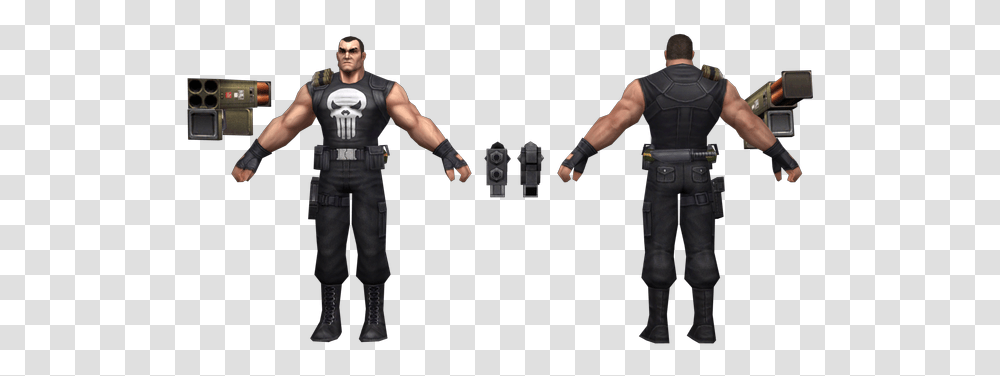 Punisher Marvel Future Fight Models, Person, Human, Hand, Arm Transparent Png