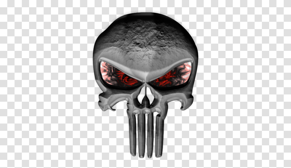 Punisher Music Logo Punisher Skull Flame Logo, Sunglasses, Accessories, Accessory, Blow Dryer Transparent Png