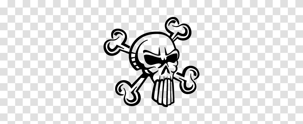 Punisher Skull Decal, Gray, World Of Warcraft Transparent Png