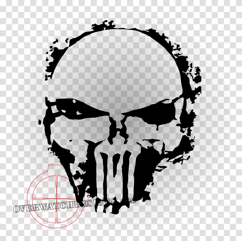 Punisher Skull Spray Paint Edition, Bird, Animal, Label Transparent Png