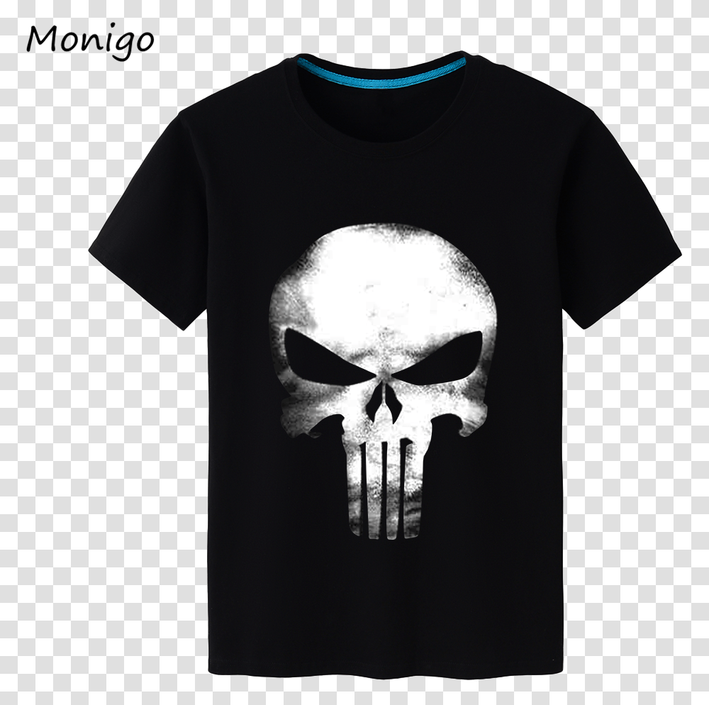 Punisher T Shirt, Apparel, T-Shirt, Sleeve Transparent Png