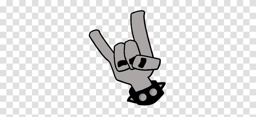 Punk Clipart Hand, Stencil, Slingshot Transparent Png