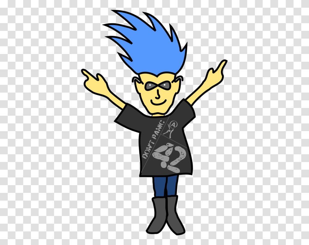 Punk, Costume, Person, Sleeve Transparent Png