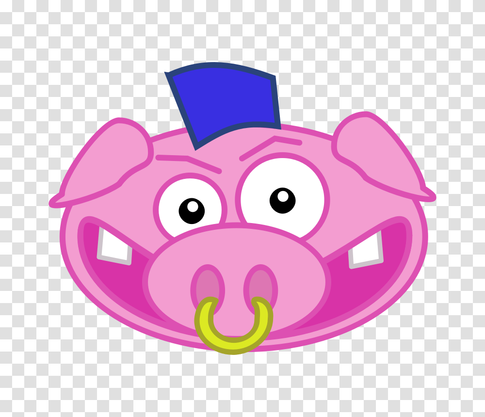 Punk Pig, Piggy Bank, Toy Transparent Png