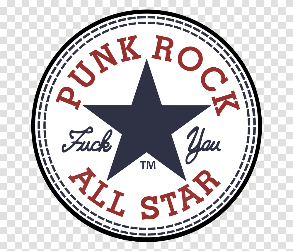 Punk Rock 3 Image Punk Rock All Star, Symbol, Star Symbol, Text, Logo Transparent Png