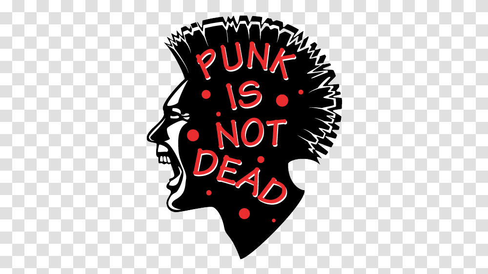 Punk Rock Punks Not Dead, Label, Poster, Advertisement Transparent Png