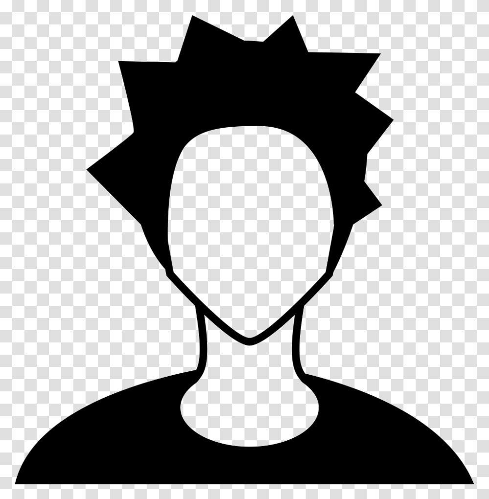 Punk, Silhouette, Logo, Trademark Transparent Png