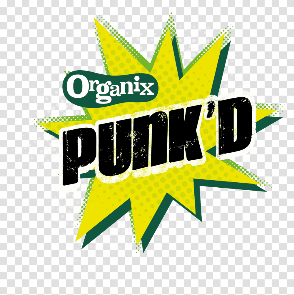 Punkd Logo Organix, Label, Text, Poster, Advertisement Transparent Png