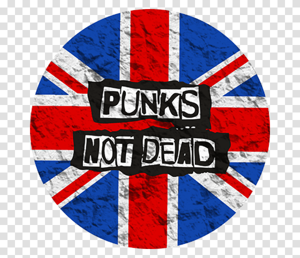 Punks Not Dead Punks Not Dead Badge, Flag, Label Transparent Png