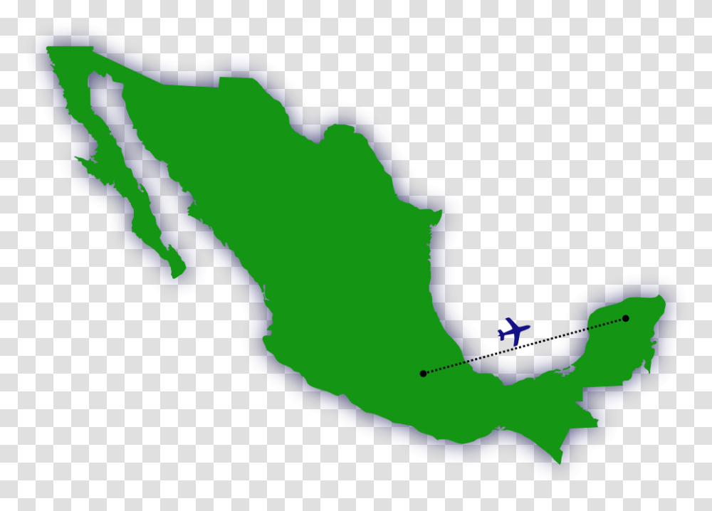 Puntos Vector Mexico Map, Land, Outdoors, Nature, Sea Transparent Png