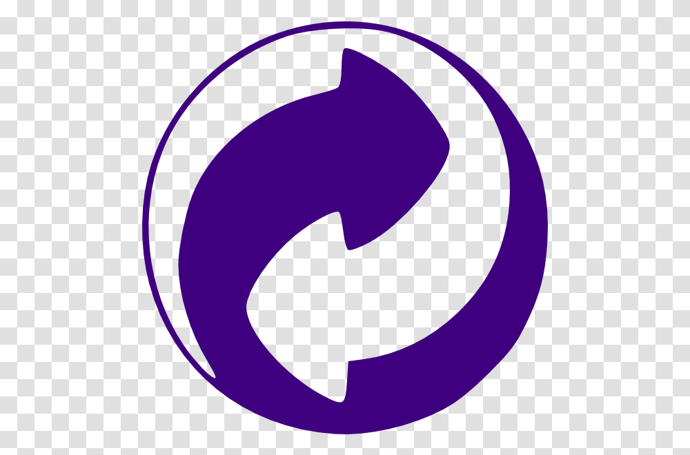 Puple Circular Arrows Clip Art Vector Clip Circle With Arrows Symbol, Logo, Trademark, Recycling Symbol, Text Transparent Png