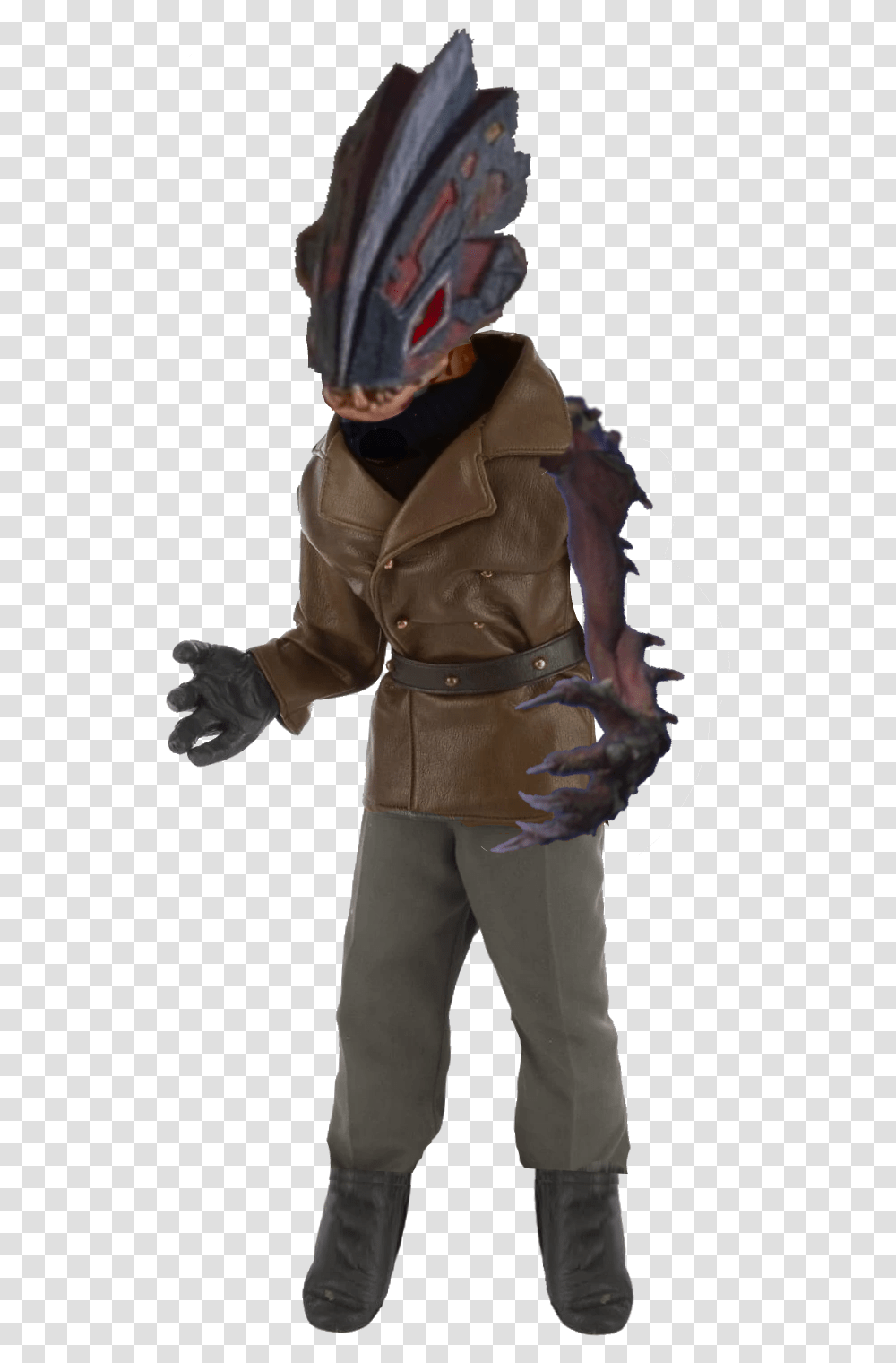 Puppet Master Wiki Puppet Master Decapitron, Coat, Jacket, Person Transparent Png