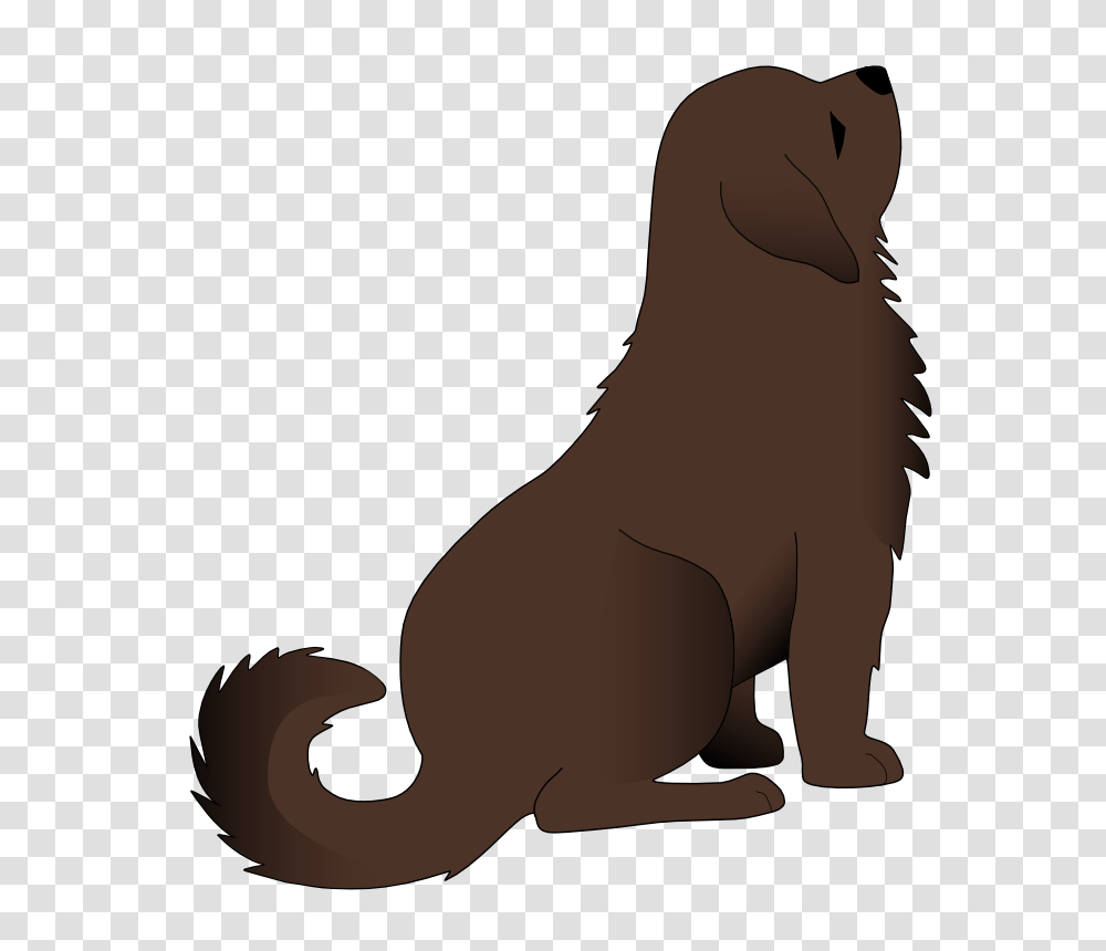 Puppy Clipart Brown Dog, Standing, Silhouette, Animal, Mammal Transparent Png