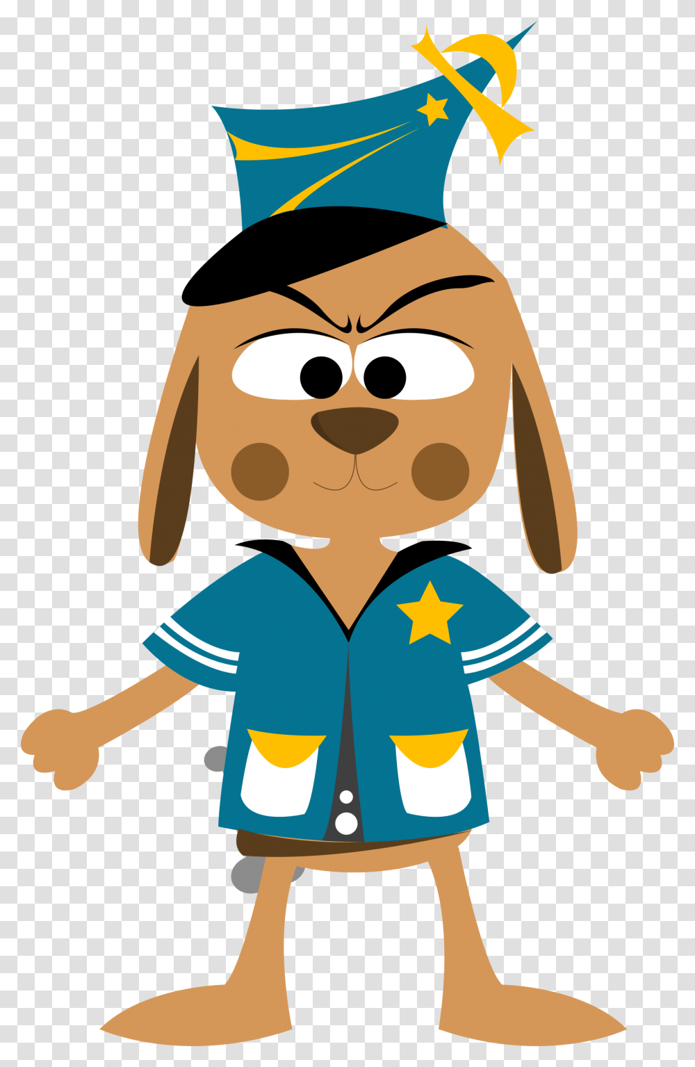 Puppy Clipart Police, Person, Human, Elf, People Transparent Png