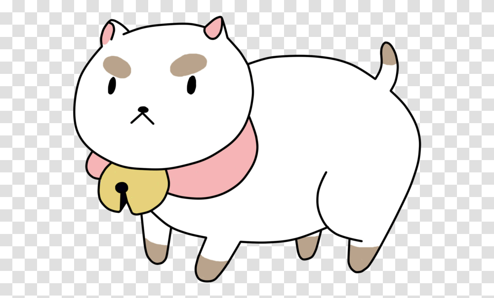Puppycat Bee And Puppycat, Mammal, Animal, Pillow, Label Transparent Png