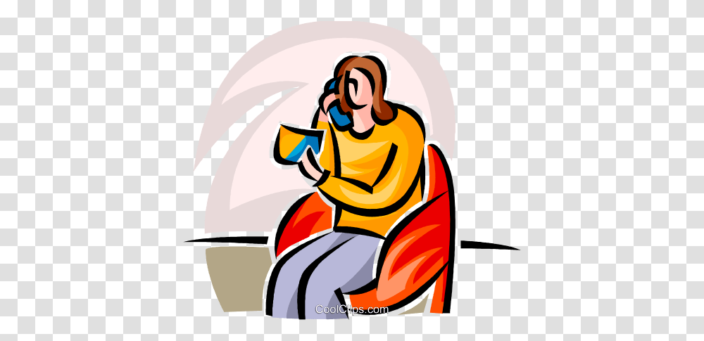 Purchasing Via Telephone With Credit Royalty Free Vector Clip Art, Poster, Advertisement, Leisure Activities, Camping Transparent Png