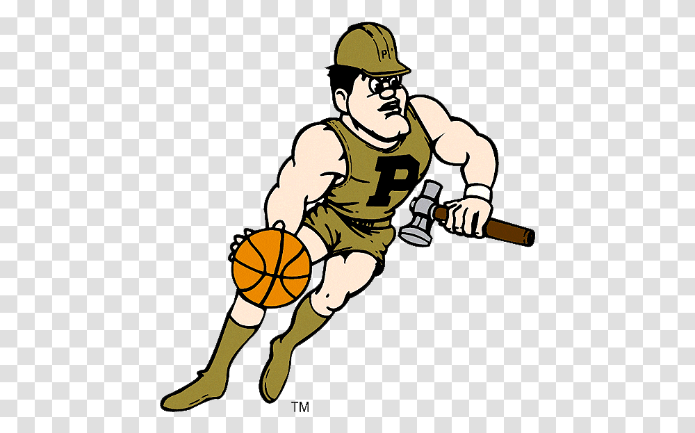 Purdue Basketball Boilermakers Purdue Boilermakers Logo Basketball, Person, Human, People, Sport Transparent Png