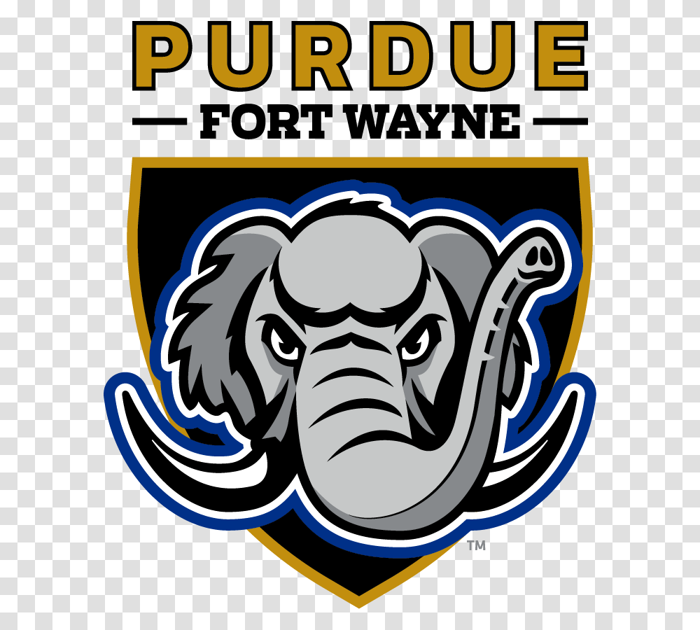 Purdue Fort Wayne Mastodons, Poster, Advertisement, Logo Transparent Png