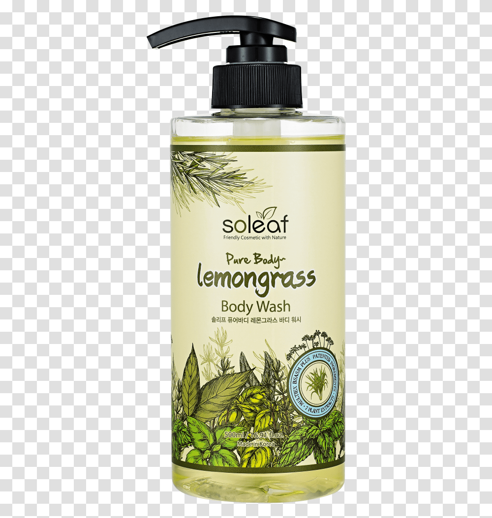 Pure Body Soleaf Pure Body Lemongrass Body Lotion, Plant, Food, Seasoning, Tin Transparent Png