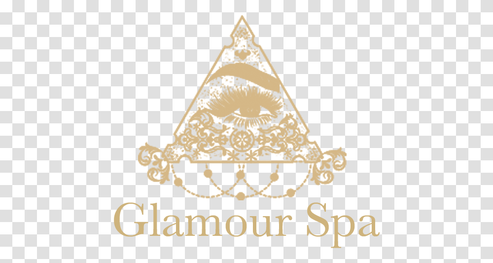 Pure Glamour Spa Microblading Eyebrows Logo, Triangle, Text, Symbol Transparent Png