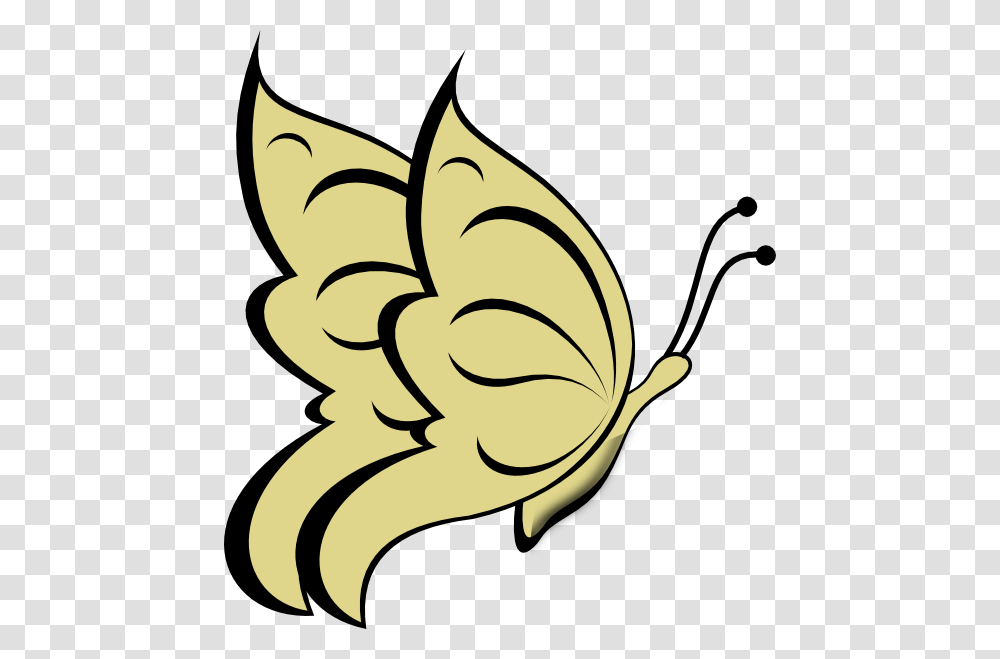 Pure Gold Butterfly Clip Art, Plant, Food, Stencil, Pattern Transparent Png