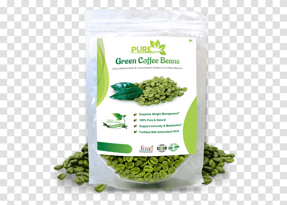 Pure Green Coffee Beans Online, Plant, Vegetable, Food, Pea Transparent Png
