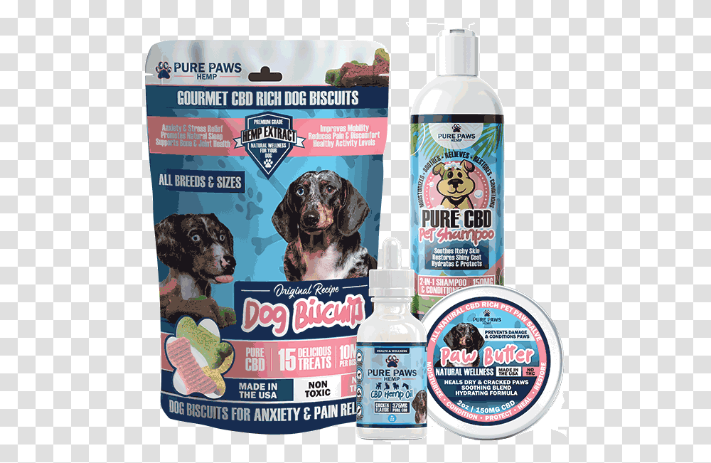 Pure Paws Hemp Cbd Bundle Pure Paws Hemp Dog Biscuits, Label, Pet, Canine Transparent Png