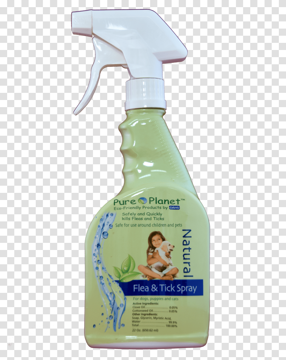 Pure Planet Eco Friendly Natural Flea And Tick Spray Cosmetics, Tin, Can, Person, Human Transparent Png