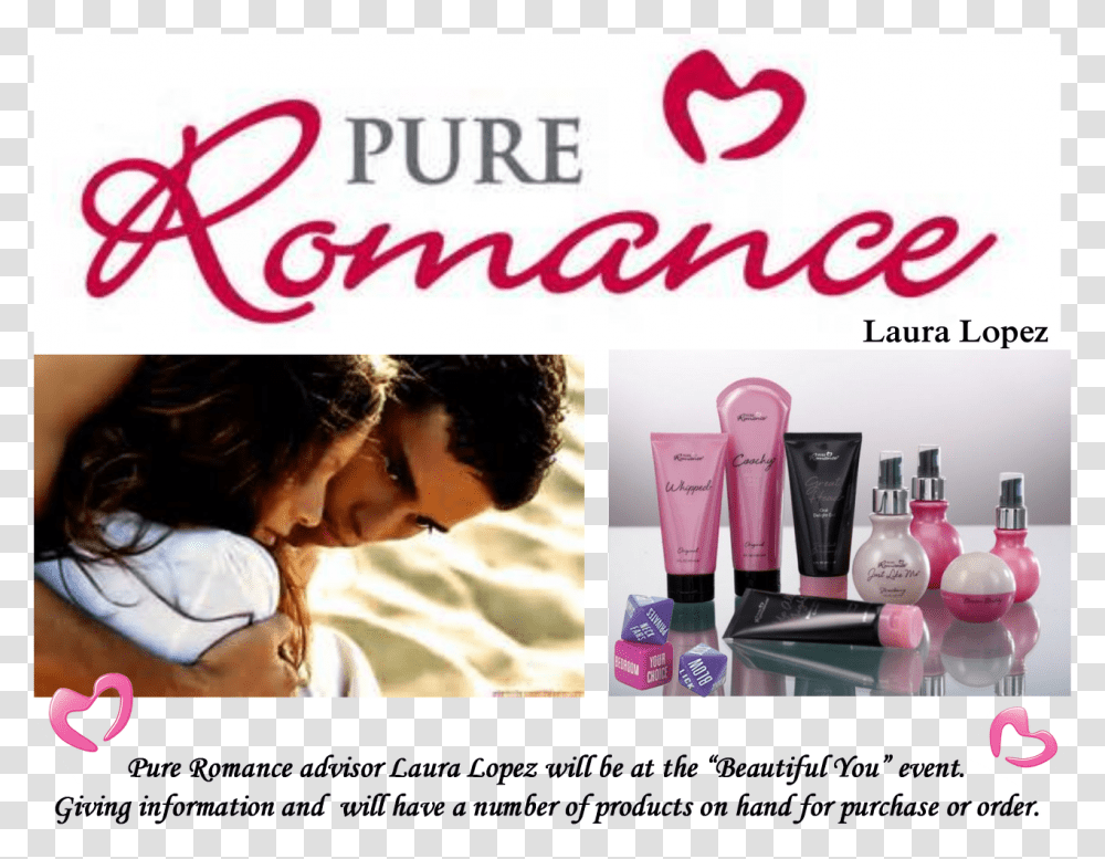 Pure Romance Laura Lopez Pure Romance, Person, Human, Cosmetics, Lipstick Transparent Png